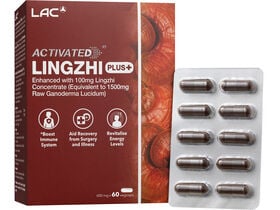 Lingzhi Plus&trade; - Enhanced with 100mg Lingzhi Concentrate 