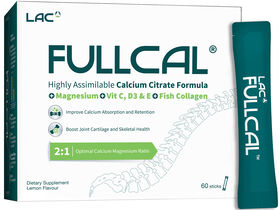 FullCal&reg; (Lemon Flavour) - Highly Assimilable Calcium Citrate Formula